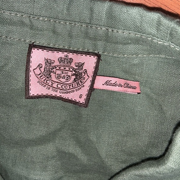 Juicy Couture Linen Cropped Jacket - Picture 4 of 9